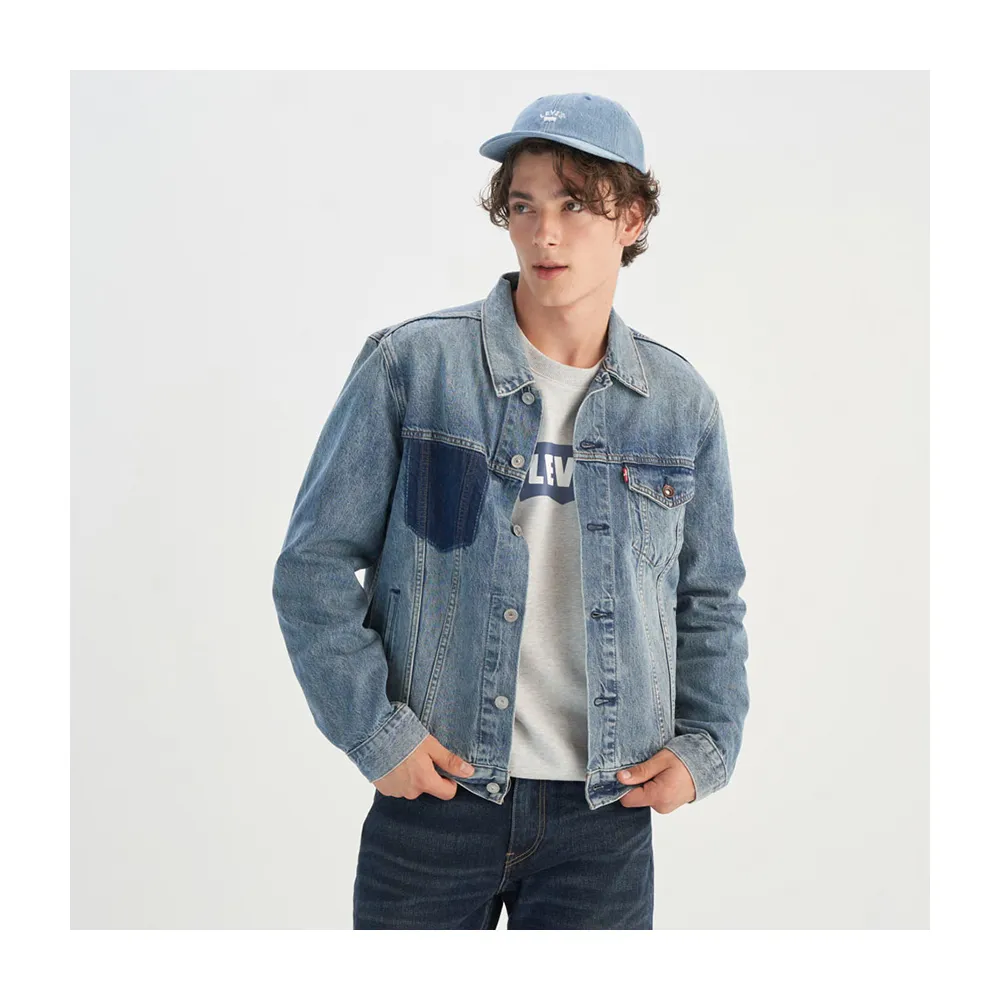 【LEVIS】男款 TYPE III 牛仔外套 單寧外套 復古寬鬆版型 熱賣單品 0015E-0006