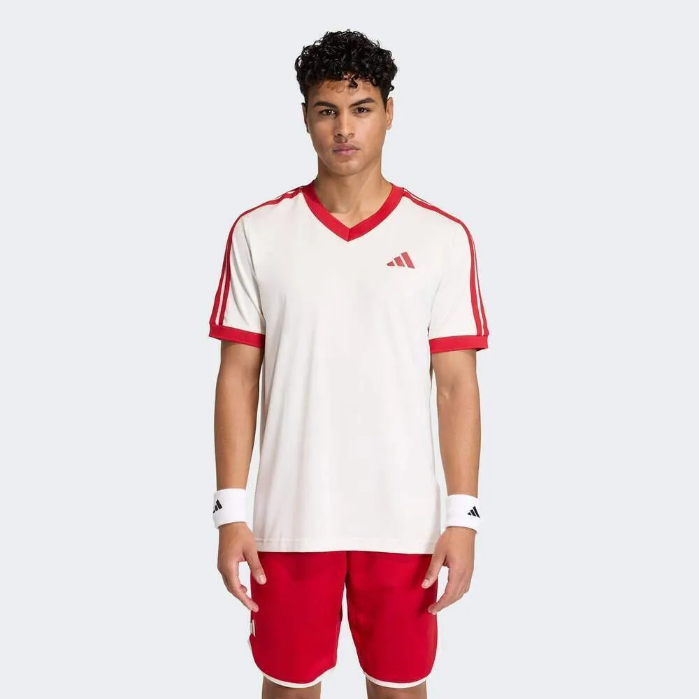【adidas 愛迪達】Classics Tee 男 T恤 運動上衣 休閒短袖 白 亞版(KE6719)
