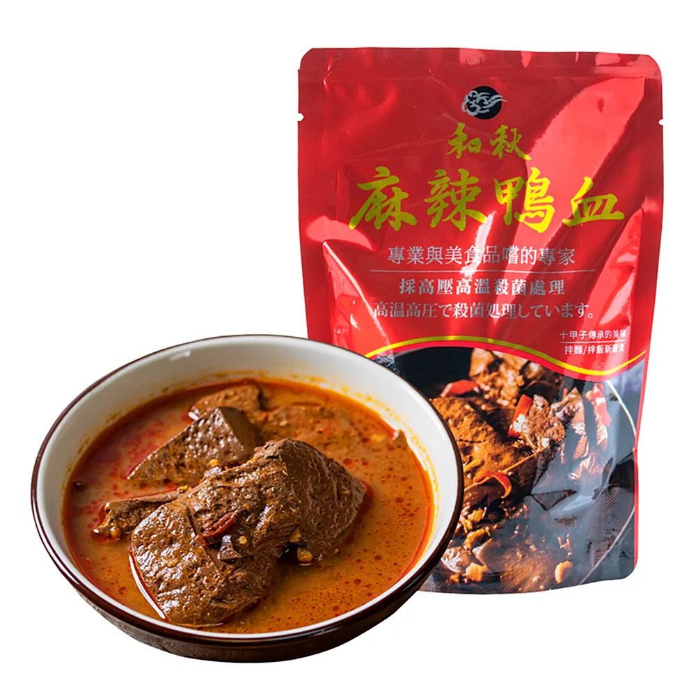 【和秋】人氣NO.1麻辣鴨血450g*3入
