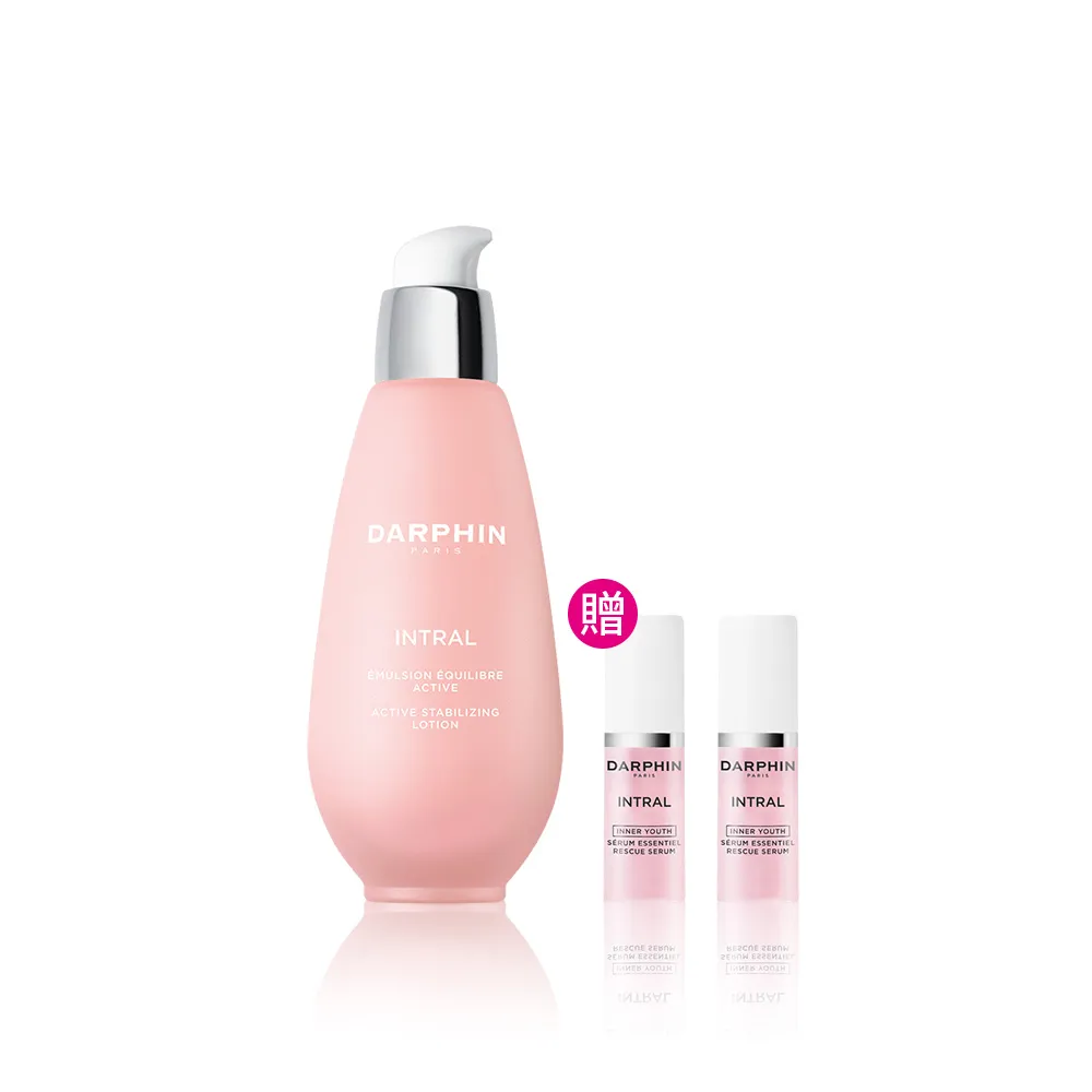 【DARPHIN 朵法】全效家族保濕美妍組(全效舒緩健康乳100ml)