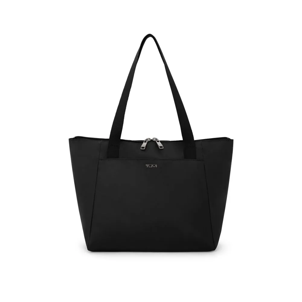 【TUMI】Voyageur Just In Case☆ 小型托特包 - 黑色/烟槍色(TUMI 官方旗艦店)
