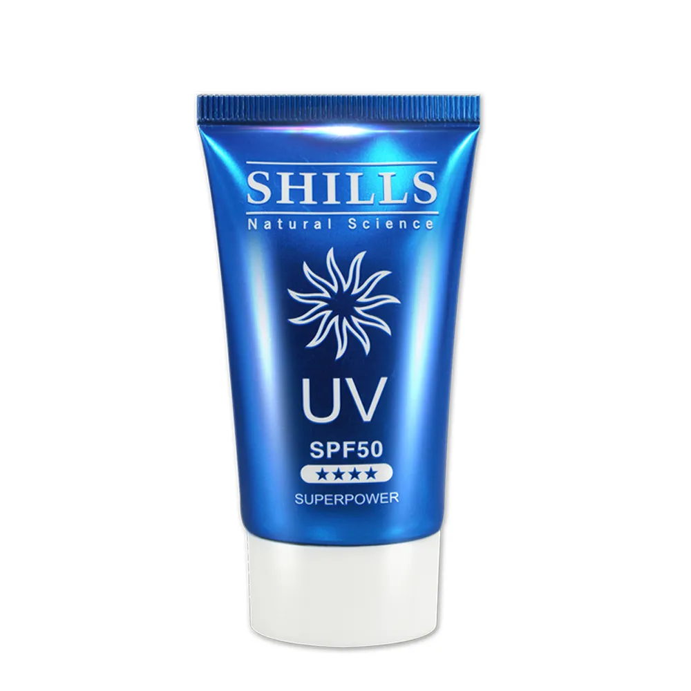 【SHILLS 舒兒絲】很耐曬超清爽美白超能長效防曬凝乳 SPF50★★★★(全身適用)