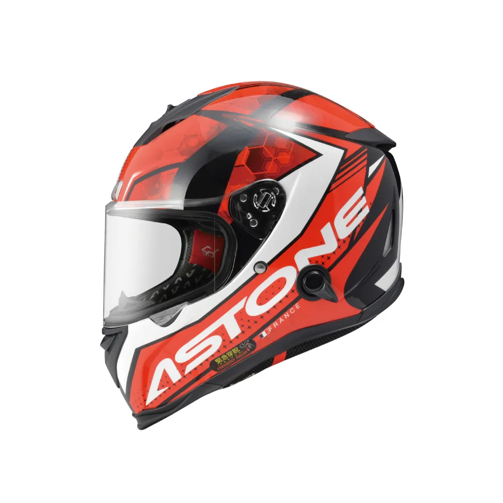 【ASTONE】官方直營-GTB800 AO11 全罩式安全帽(平黑灰紅/黑紅/平黑藍/平黑紅)