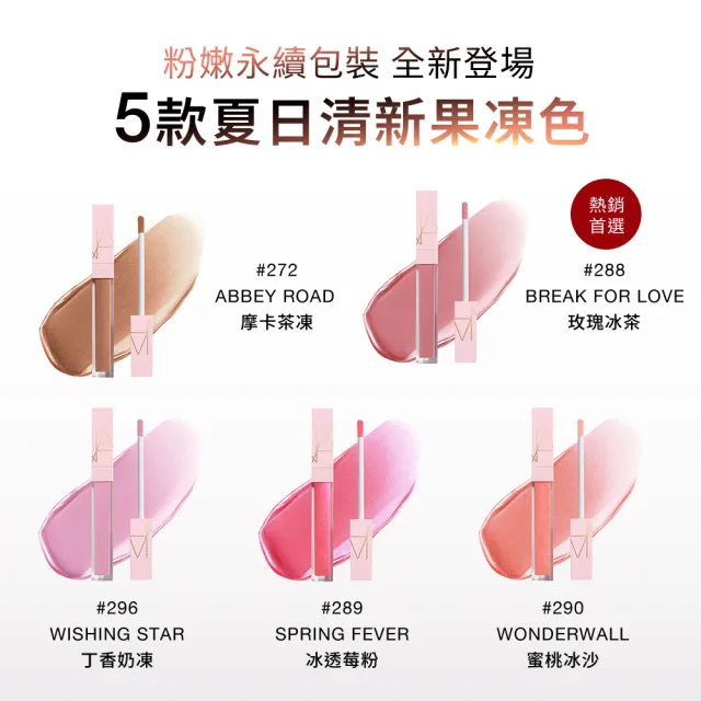 【NARS】官方直營 激情過後嫩唇露閨蜜組(任選)