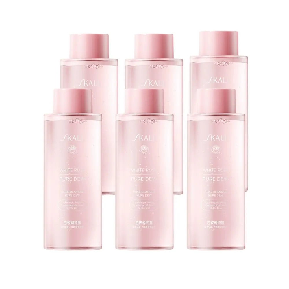 【iBloom】SKALL白玫瑰純露250ml 6入組（補水保濕 舒緩潤澤 清爽柔嫩）