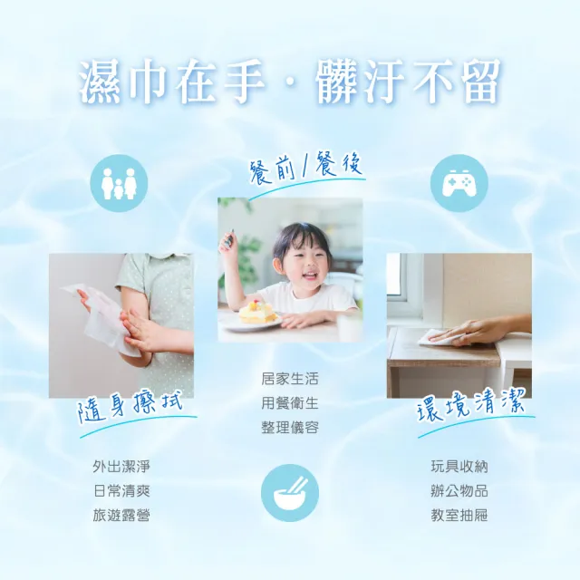 【康乃馨】Hi-Water 水濕巾80片x24包/箱