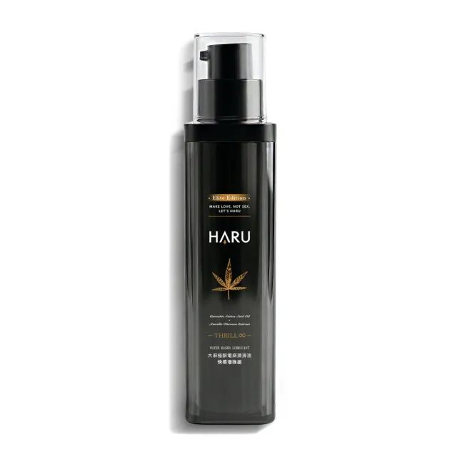 【HARU 含春】THRILL 大麻極酥電麻潤滑液 快感增強版 1入(50ml 水溶性潤滑劑)