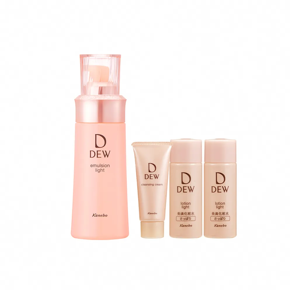 【Kanebo 佳麗寶】DEW 水潤柔膚乳 100mL(2款任選)(加贈水潤3件組)(乳液)