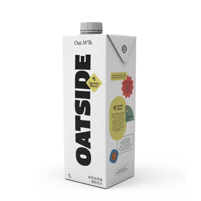 【OATSIDE】OATSIDE 原味燕麥奶 1L (6入/箱)