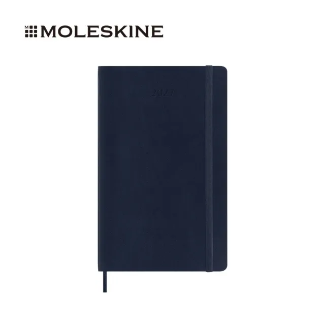 【MOLESKINE】2027 12個月週記軟皮手帳 - L型/寶藍