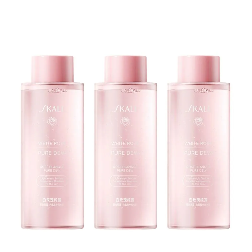 【iBloom】SKALL白玫瑰純露250ml 3入組（補水保濕 舒緩潤澤 清爽柔嫩）