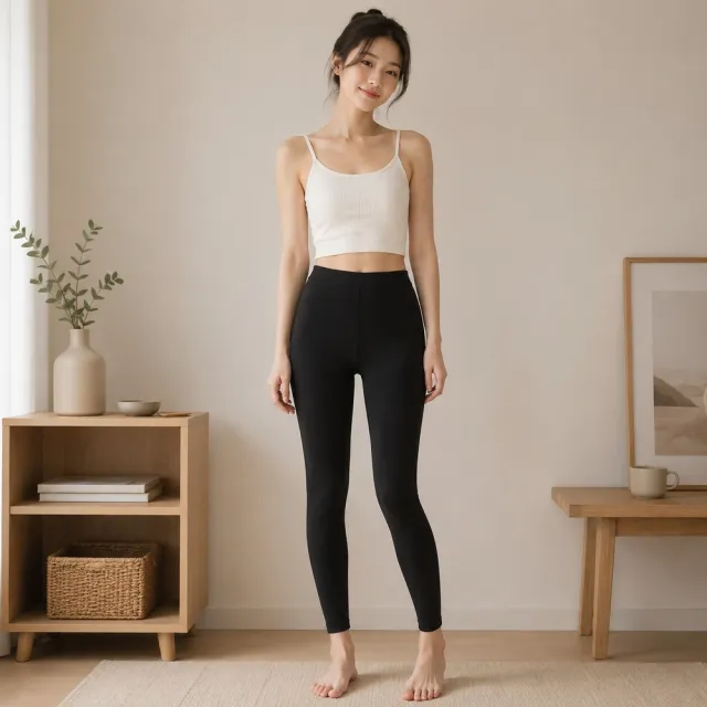 【FU】4件組 山茶花潤萃女保暖褲.內搭褲.保暖長褲.女長褲