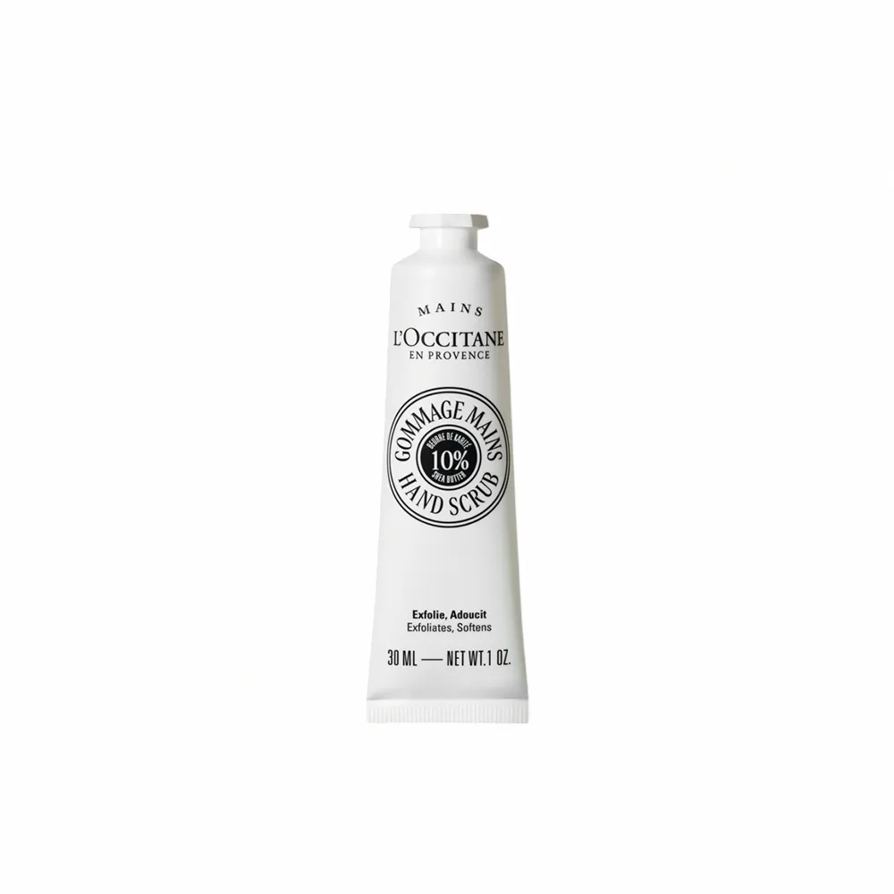 【L’Occitane 歐舒丹】官方直營 乳油木去角質美手霜30ml(保濕)