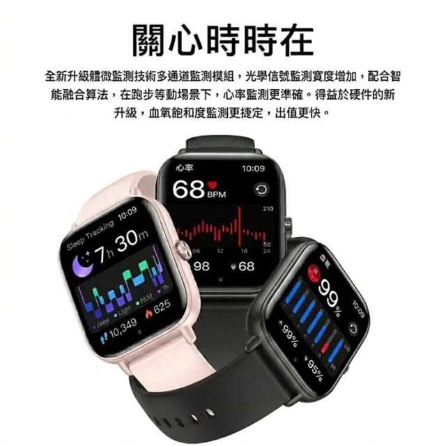 【FIT】Q5 健康管理運動手錶/IP68防水(多項健康數據監測)