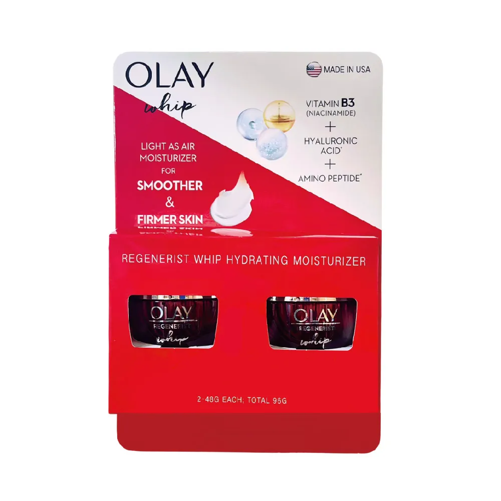 【OLAY 歐蕾】緊緻空氣感面霜 (48公克X2入/卡)