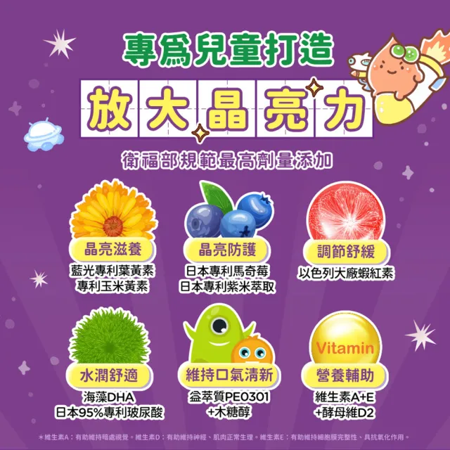  【funcare 船井生醫】3C葉黃素凍EX10包/盒X10(共100包；游離型/花青素/蝦紅素/海藻DHA/木糖醇/維生素A/晶 