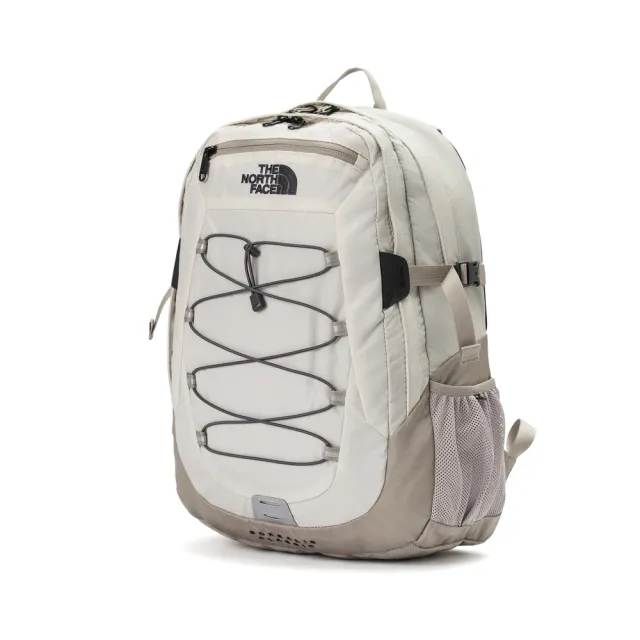 【The North Face】北面男女款灰色DWR防潑水休閒後背包|CF9CZR1 筆電包/登山包