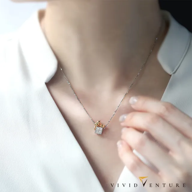 【Vividventure 亞帝芬奇】99狂購限定 禮物 史努比 14K 40分 天然鑽石 項鍊 星光夢境 任選 (SNOOPY聯名)
