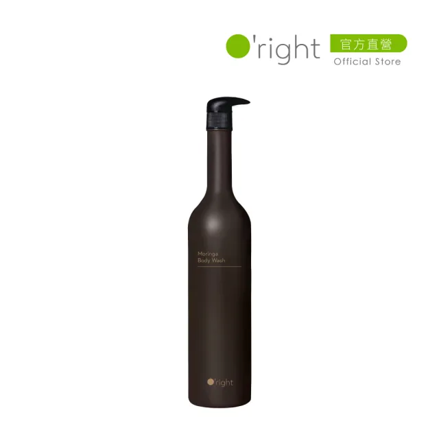【O’right 歐萊德】辣木沐浴乳1000ml(全膚質適用 沉穩木質香調)
