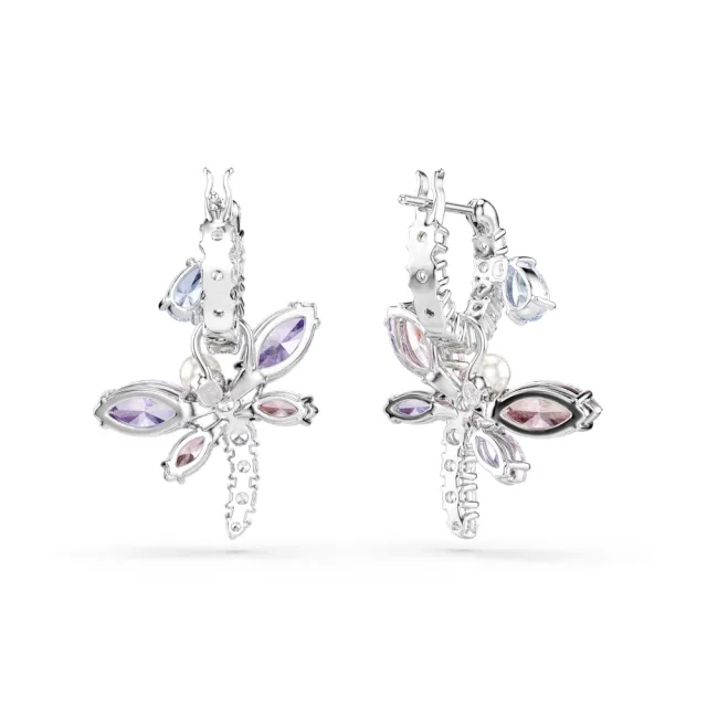 【SWAROVSKI 施華洛世奇】官方直營 Ariana Grande x Swarovski 蜻蜓 水滴形耳環 | 5749185 新品