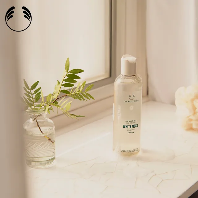【THE BODY SHOP 美體小舖】白麝香香氛沐浴組(沐浴膠250MLx3)