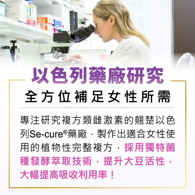 【芙婷寶】以色列原裝芙婷寶5盒(56顆一盒 芙婷寶 大豆異黃酮 熟齡)