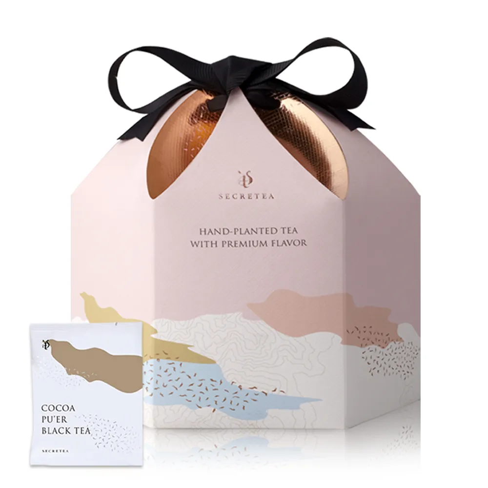【小葉覓蜜】覓蜜冷泡特調系列-可可普洱紅茶 茶包禮盒(3.5gx30包x1盒)(中秋禮盒)