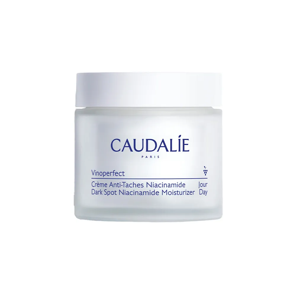 【CAUDALIE 歐緹麗】葡萄蔓極緻潤白日霜 50ml(角鯊烷/菸鹼醯胺/退散蠟黃/新舊包裝隨機出貨)