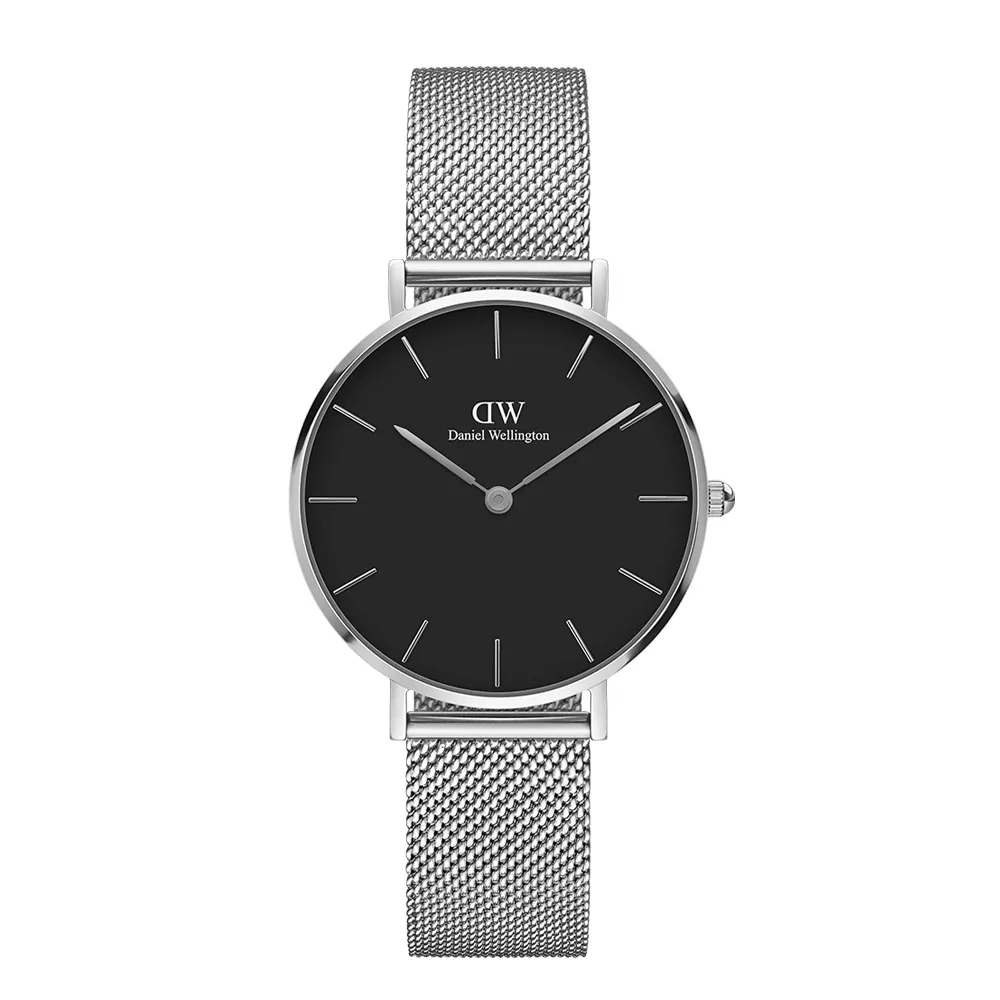 【Daniel Wellington】DW 手錶  Petite 32mm米蘭金屬錶(三色 DW00100162)