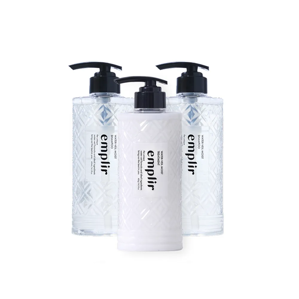 【emplir】安珀麗 水光洗髮精/護髮素 420mL 3入任選