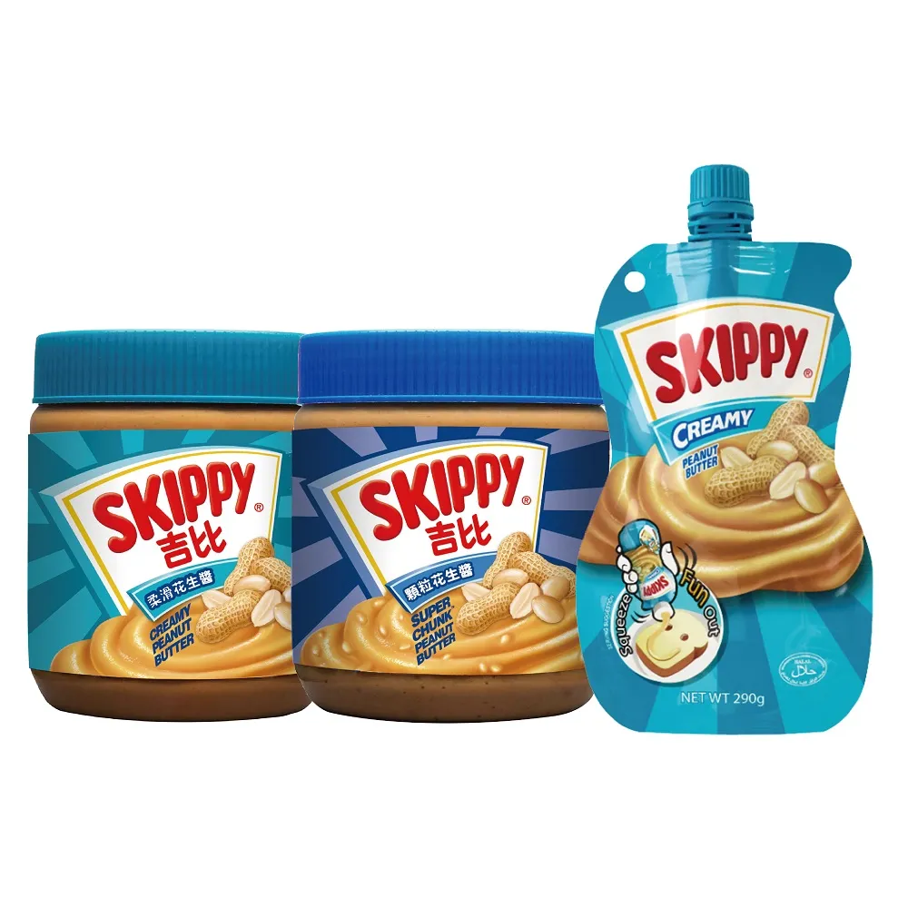 【SKIPPY 吉比】超值三件組(340g、290g 三種口味任選)