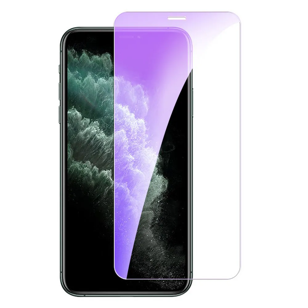 【小玉貼膜】適用iPhone抗藍光滿版全透明玻璃保護貼全覆蓋(16 15 14 13 12 11 XR Xs 8 7 Pro Max Plus)