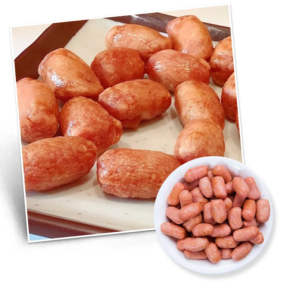 【陳記好味】香雞城Q彈銷魂小肉豆-250克*4包(中南部最夯早餐選項)