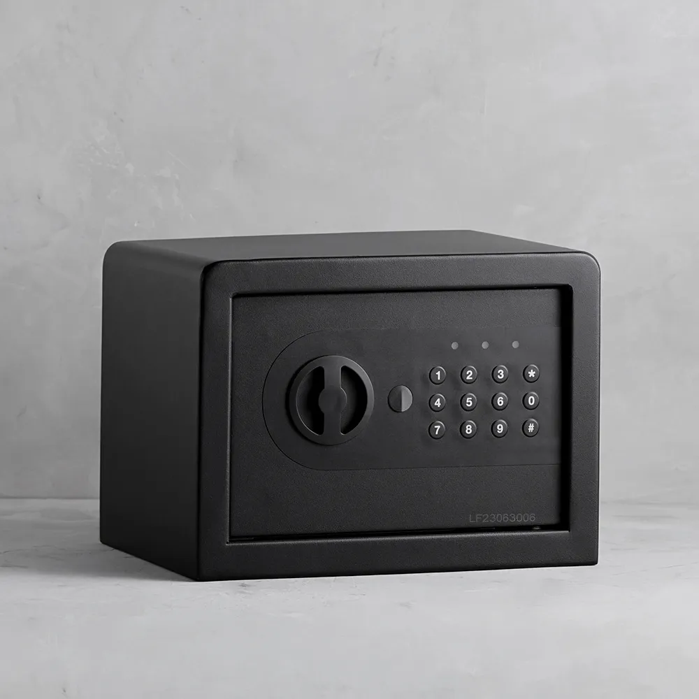 【防災專家】小型防盜密碼保險箱(保險箱 保管箱 保險櫃 家用 商用 密碼鎖 防盜 XSB-17)