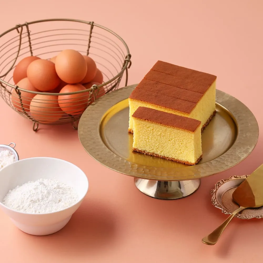 【金格食品】長崎蛋糕460g(三盒組/伴手禮/蛋糕禮盒)