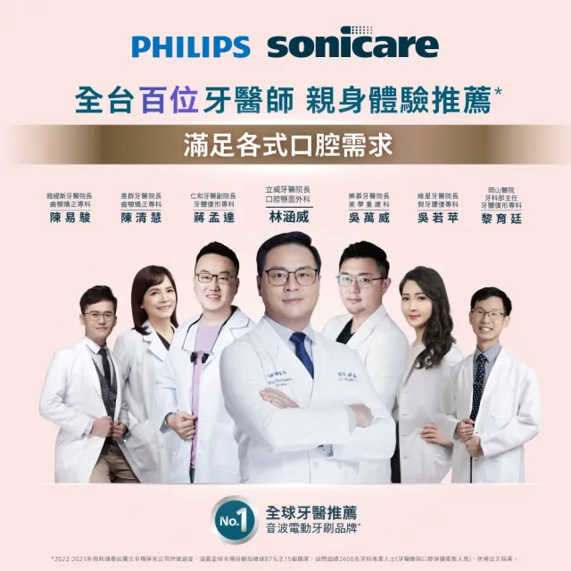 【Philips 飛利浦】HX3892/02 抗敏Pro鑽石智能音波牙刷 (2026新品/曙光金/官方直營)