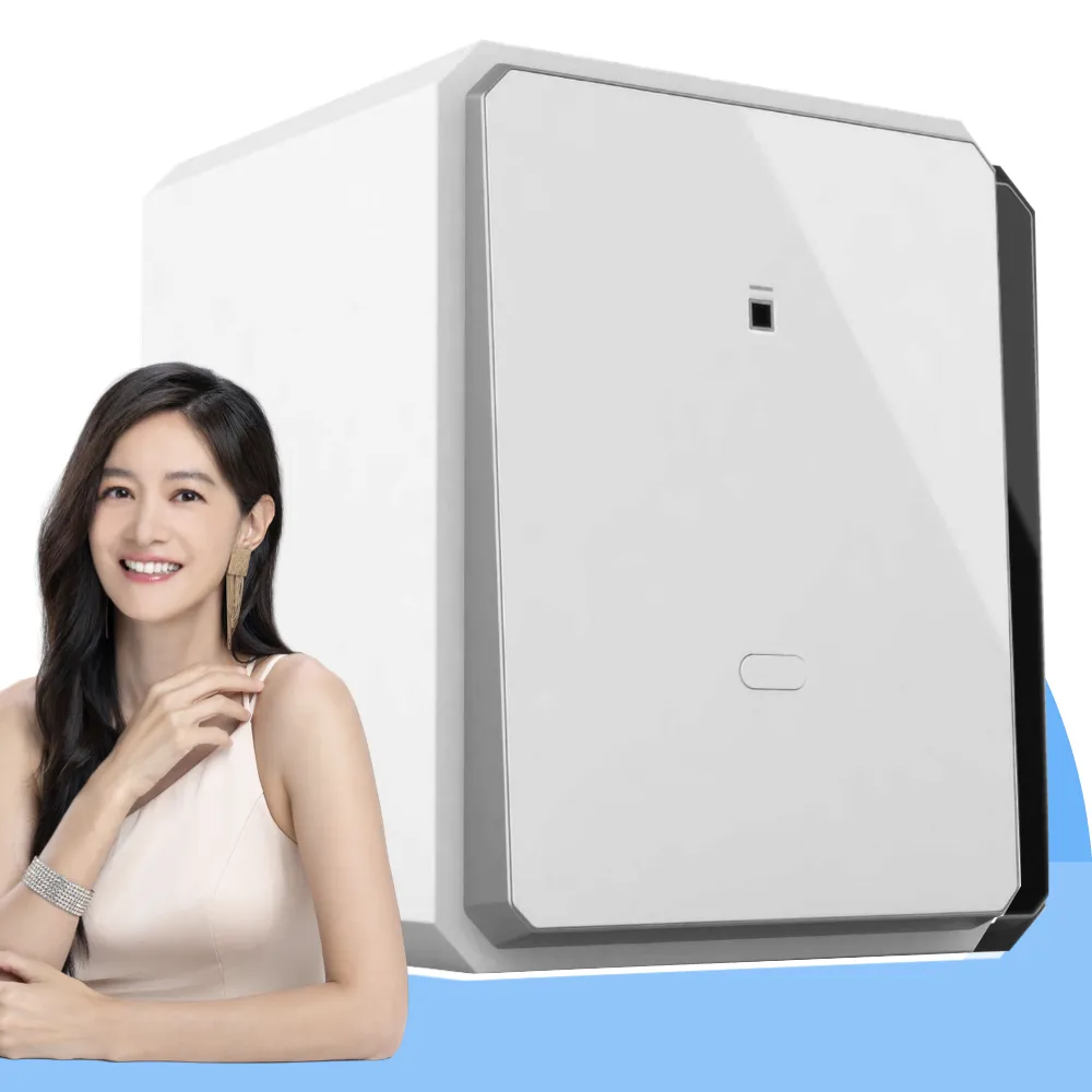 【發億金庫】智慧型防盜保險箱 X-4F（黑/白）(A4可放 指紋 密碼 緊急開啟鑰匙 保險櫃)