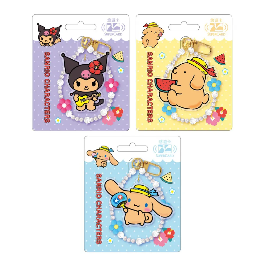 【Easycard 悠遊卡】代銷 三麗鷗烤焦系列Supercard造型悠遊卡(酷洛米/布丁狗/大耳狗)