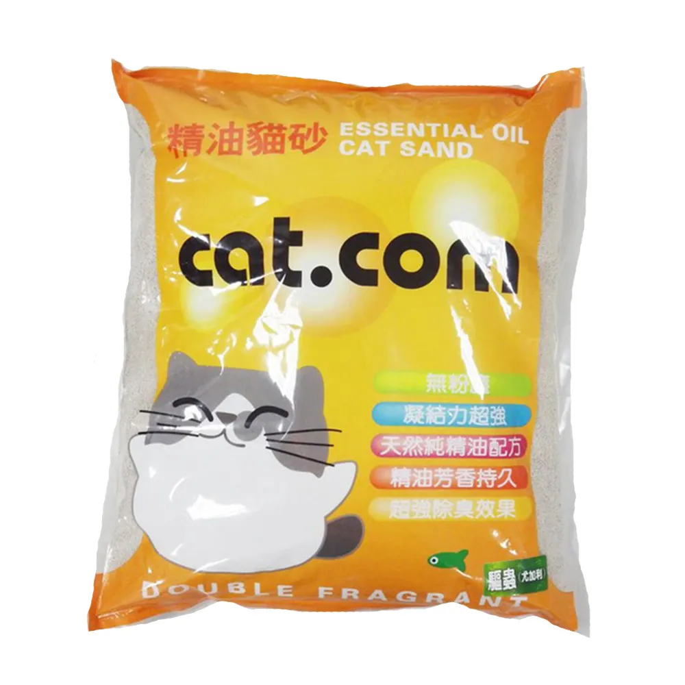精油驅蟲貓砂 6.3kg/10L×3包組(尤加利、檸檬、薰衣草)