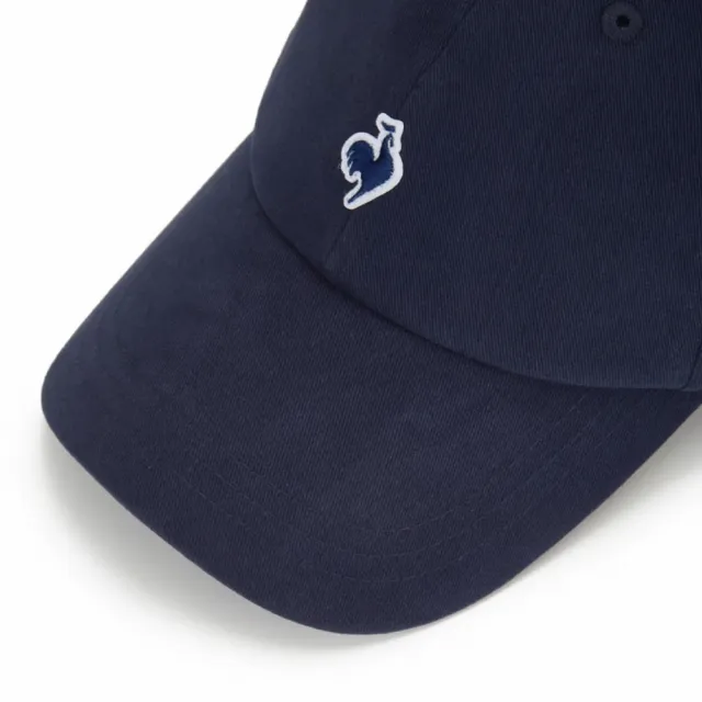 【LE COQ SPORTIF 公雞】棒球帽 鴨舌帽 帽子 藏青色 LYY03301