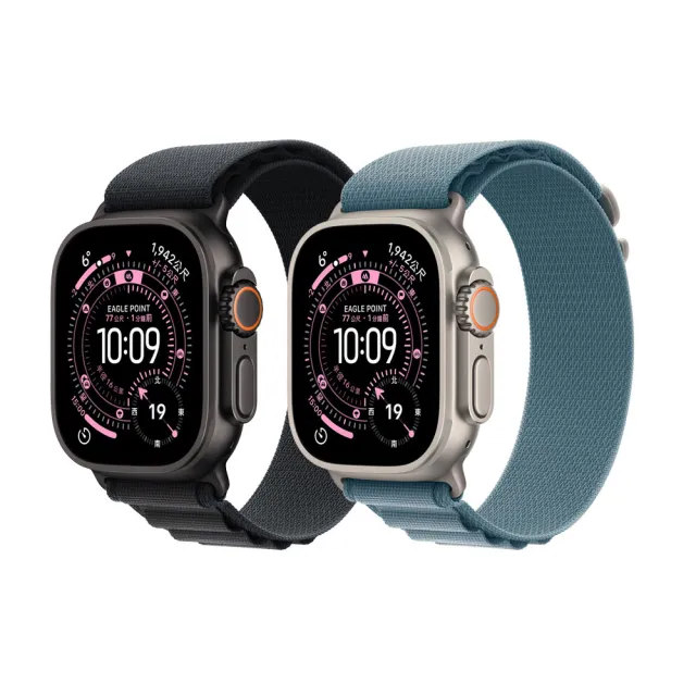 三合一充電座組【Apple】Apple Watch Ultra3 2025 GPS+行動網路 49mm(鈦金屬錶殼搭配高山錶環)