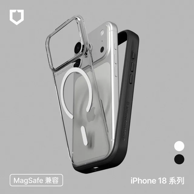 【RHINOSHIELD 犀牛盾】iPhone 18 Pro/18 Pro Max Mod NX MagSafe兼容 邊框背蓋兩用防摔磁吸手機殼