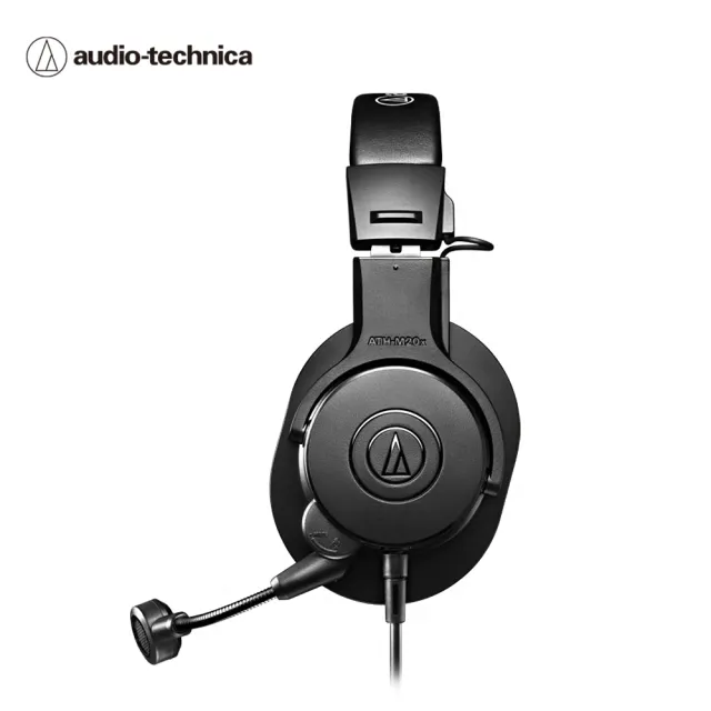 【audio-technica 鐵三角】ATH-M20xSTS直播專用耳機麥克風組
