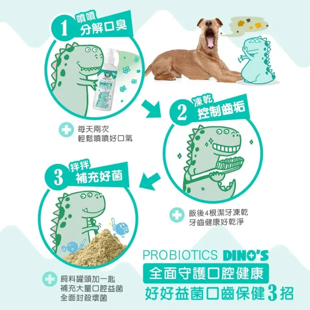 【IN-Plus】好好益菌潔牙凍乾 犬用 MINI 55g(寵物潔牙/口腔保健)