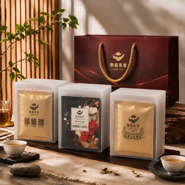 【順韻茶葉】福韻茶包量販組(15入盒裝/3款茶包各3盒 共9盒)