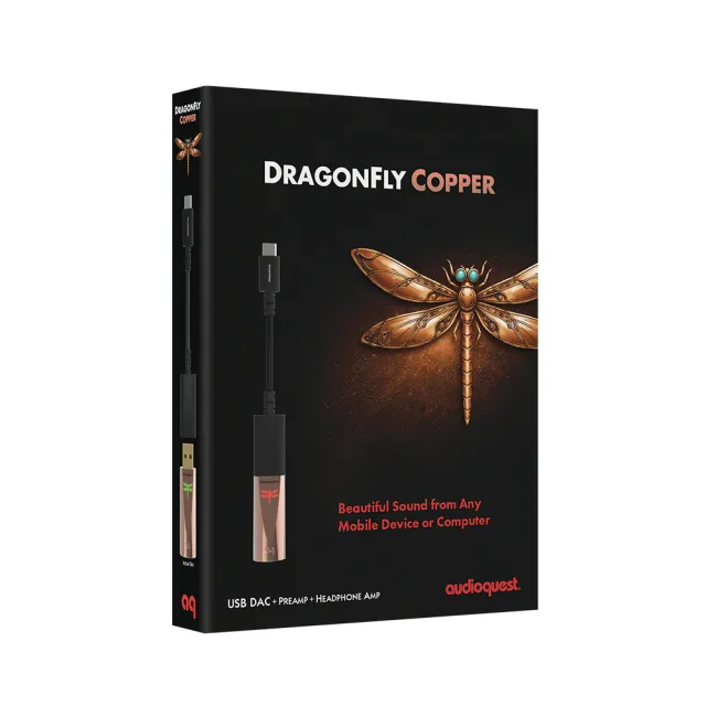【audioquest】DragonFly Copper USB 數位類比轉換器