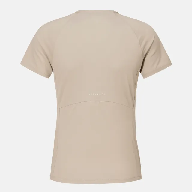 【DESCENTE】短袖上衣 女 快排 WOMENS BASIC SHORT SLEEVE T-SHIRTS 棕 SR322PTS71-BRW0