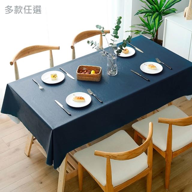 【巴芙洛】北歐色彩布貼合素色系防水防油桌巾-140X180cm(布貼合防水防油桌巾/餐桌巾/桌布/桌墊/台布/)