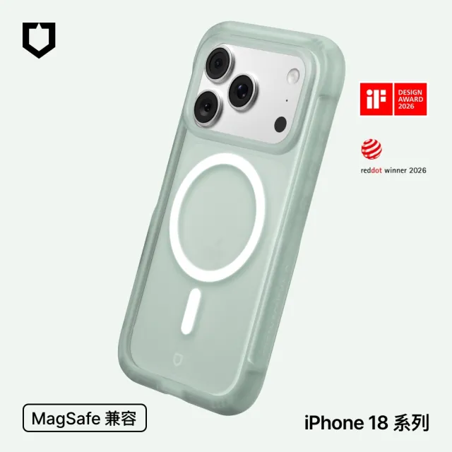 【RHINOSHIELD 犀牛盾】iPhone 18 Pro/18 Pro Max AirX MagSafe兼容 極致氣墊緩衝磁吸防摔手機殼