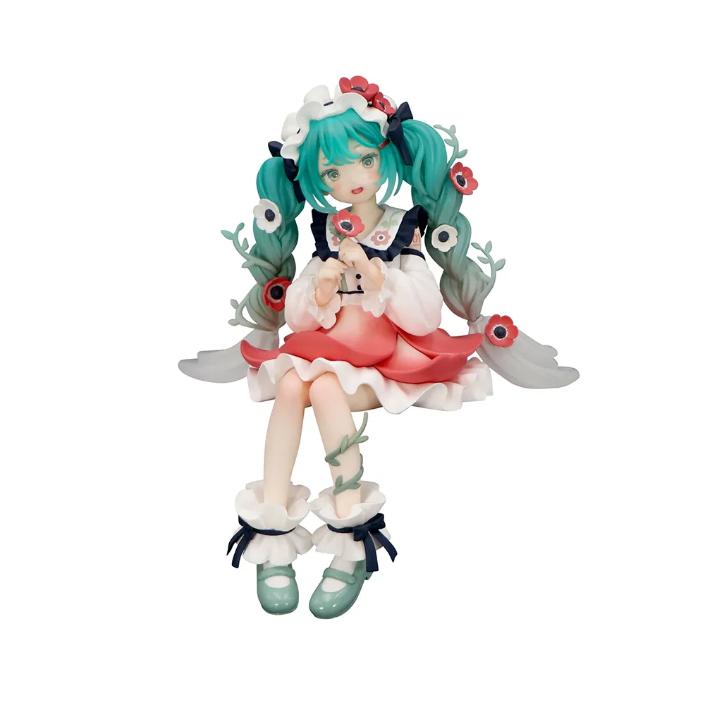 FuRyu】初音未來MIKU 秋牡丹花之妖精泡麵蓋公仔- momo購物網- 好評推薦